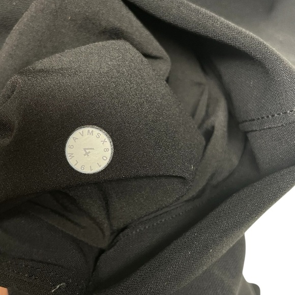 LULULEMON On The Fly Crop Woven Black Pants Size 4 - Picture 11 of 14